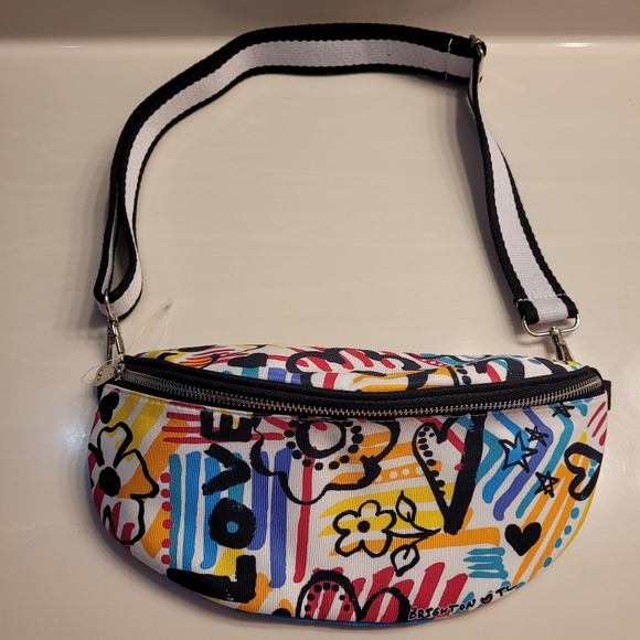 BRIGHTON Graffiti Love Crossbody Belt Bag - Picture 16 of 16
